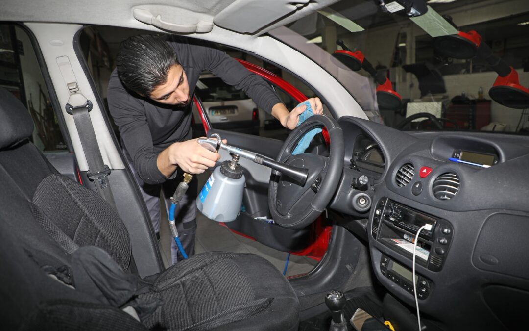 Nettoyage intérieur de voiture à Bischheim